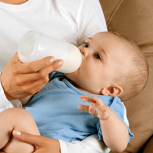 Bottle Feeding Baby, Infant,