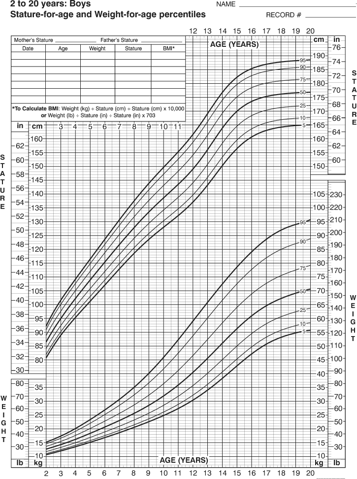 weight chart for kids. Growth chart is a graph which